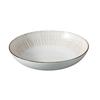 Yanco China LE-308 Legna White & Brown Porcelain 30oz Dinner Bowl - 2dz 