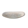 Yanco China LE-409 Legna White & Brown Porcelain 9.1in x 4.9in Fish Plate- 2dz 