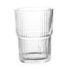 Yanco China AM-214 Aqua Mist Glass 15oz 3.5in dia. Stackable Cup - 2dz 