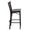 Flash Furniture XU-DG6R9BLAD-BAR-MAHW-GG - Item 275671