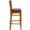 Flash Furniture XU-DGW0005BARLAD-CHY-BURV-GG - Item 275719
