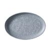 Yanco China ST-212 Stone Art Gray Melamine 12.25in x 8.25in Platter - 2dz 