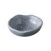 Yanco China ST-303 Stone Art Gray Melamine 3.25in dia. Sauce Dish - 6dz 