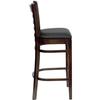 Flash Furniture XU-DGW0005BARLAD-WAL-BLKV-GG - Item 275755
