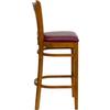 Flash Furniture XU-DGW0008BARVRT-CHY-BURV-GG - Item 275759
