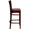 Flash Furniture XU-DGW0008BARVRT-MAH-BURV-GG - Item 275762