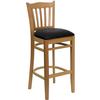 Flash Furniture XU-DGW0008BARVRT-NAT-BLKV-GG - Item 275764