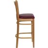 Flash Furniture XU-DGW0008BARVRT-NAT-BURV-GG - Item 275765