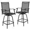 Flash Furniture 2-ET-SWVLPTO-30-BK-GG - Item 275776