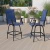 Flash Furniture 2-ET-SWVLPTO-30-NV-GG - Item 275779