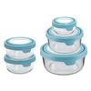 Anchor Hocking 13294L20 Premium Round Food Storage Set - 10 Pieces 