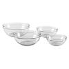Anchor Hocking 91054L20 Mix & Measure Glass Nesting Mixing Bowl Set - 4 Pieces 