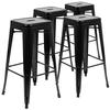 Flash Furniture 4-ET-31320-30-BK-R-GG - Item 276044