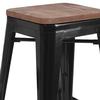 Flash Furniture CH-31320-24-BK-WD-GG - Item 276096