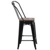 Flash Furniture CH-31320-24GB-BK-WD-GG - Item 276161