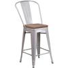 Flash Furniture CH-31320-24GB-SIL-WD-GG - Item 276171