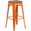Flash Furniture CH-31320-30-OR-WD-GG - Item 276197