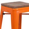 Flash Furniture CH-31320-30-OR-WD-GG - Item 276197