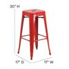 Flash Furniture CH-31320-30-RED-GG - Item 276201