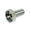 Fisher 76120 Chrome-Plated Brass Concealed Stop Bibb Cap with Ceramic Disk 