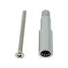 Fisher 76122 Chrome-Plated Brass Extension CD Stem 