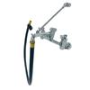 Fisher 76130 8in Wall-Mount Service Sink Faucet with 6in Spout & Hose Outlet 