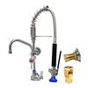 Fisher 82220 Wall-Mount Pre-Rinse Unit with 6in Add-On Faucet & 4in Riser 