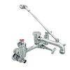 Fisher 82610 8in Wall-Mount Service Sink Faucet with Long Spout 