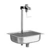 Fisher 83895 Stainless Steel Drop-In Push Back Glass Filler Station 