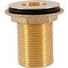Fisher 84085 Brass 1in x 2in Waste Socket Kit with Gasket & Lock Nut 