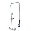 Fisher 90430 8in Wall-Mount Swivel Style Pre-Rinse Unit & 31in Riser 