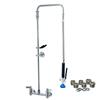 Fisher 90460 8in Backsplash Swivel Pre-Rinse Unit with EZ-Install Adapters 