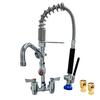 Fisher 95480 4in Backsplash Spring-Action Pre-Rinse with 6in Add-On Faucet 