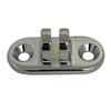 Fisher 8250-2300 Polished Chrome-Plated Wall Brace Flange 