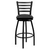 Flash Furniture XU-6F8B-LADSWVL-BLKV-GG - Item 277570