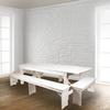 Flash Furniture XA-B-96X12-L-WH-GG - Item 277808