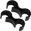 Flash Furniture LE-3-BK-GANG-GG - Item 277894