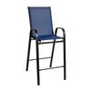 Flash Furniture 2-JJ-092H-NV-GG Brazos 22in x 26in Blue Patio Barstool - 2 Each 