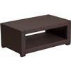 Flash Furniture DAD-SF1-R-GG 36.5in x 22in All-Weather Outdoor Resin Coffee Table 