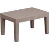 Flash Furniture DAD-SF2-T-GG 27.75in x 19.75in All-Weather Outdoor Resin Coffee Table 