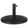 Flash Furniture GM-UB19-BZ-GG Kona 19.25in Dia. x 3.25"H Cement Umbrella Base 