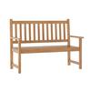 Flash Furniture LTS-0525-BR-GG Adele 45.25in x 22.5in Brown Acacia Wood Patio Bench 