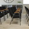 Flash Furniture XU-DG-60156-BK-GG - Item 278199
