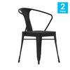 Flash Furniture 2-SB-T11C-BK-GG - Item 278335