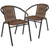 Flash Furniture 2-TLH-037-DK-BN-GG - Item 278426
