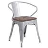 Flash Furniture CH-31270-SIL-WD-GG - Item 278440