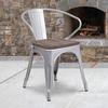 Flash Furniture CH-31270-SIL-WD-GG - Item 278440