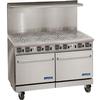 Imperial IR-8-EW PRO Series 48in Electric 8 Burner Range w/2 Space Saver Ovens 