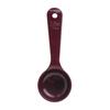 Thunder Group PLPSS015BR 1.5oz Brown High Hear Short Handle Solid Serving Spoon 