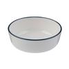 Mikasa Hospitality 5321454 ID Fine Modest Navy Fine China 5oz Bowl - 1dz 